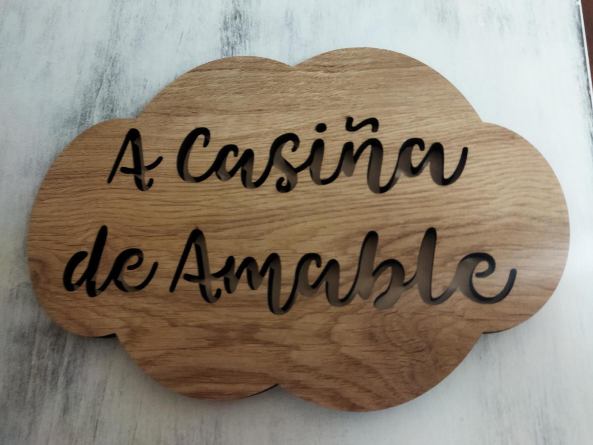 Villa A Casina De Amable Pontevedra Esterno foto